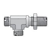 Seal-Lok O-Ring Face Seal - Bulkhead Run Tee - Tee